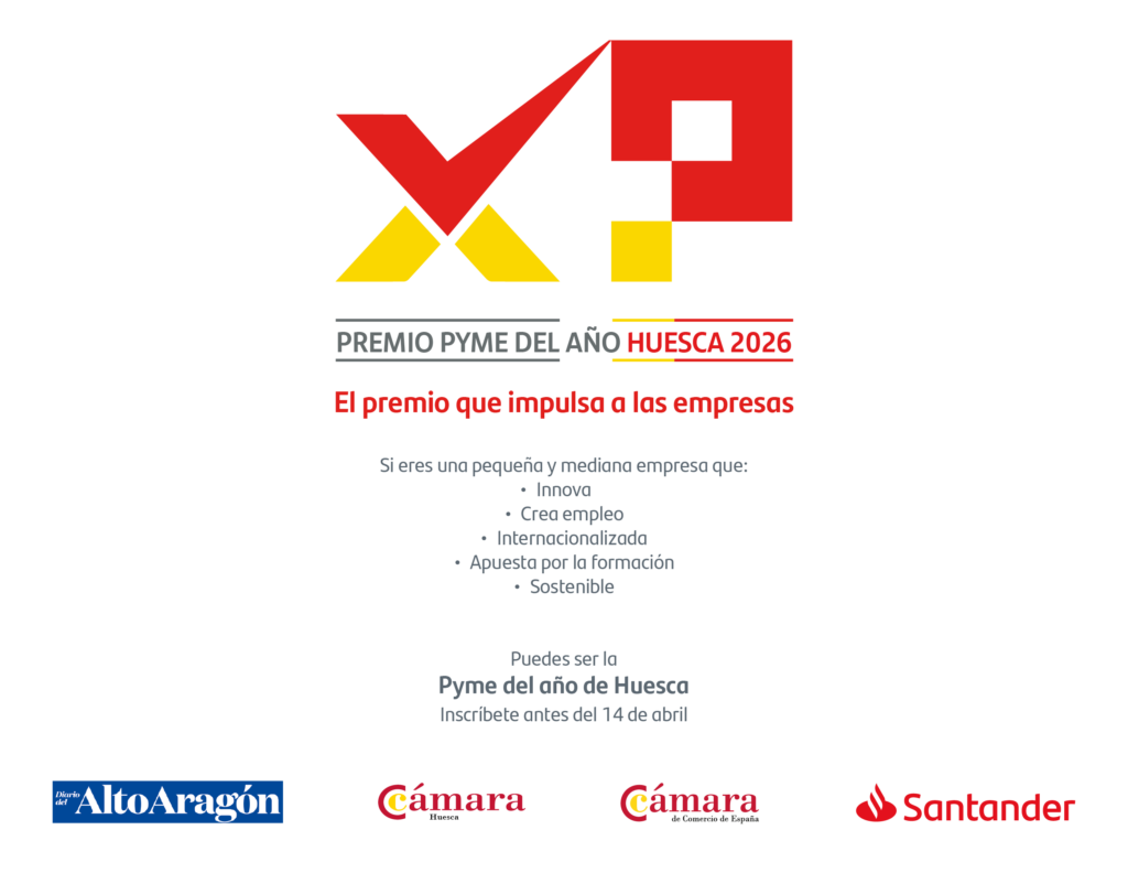 Premio Pyme 2026 - Cámara de Comercio de Huesca